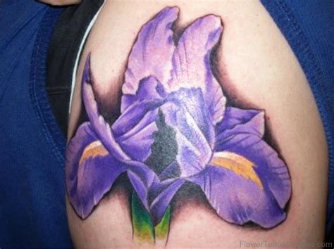 70 Elegant Iris Flower Tattoos