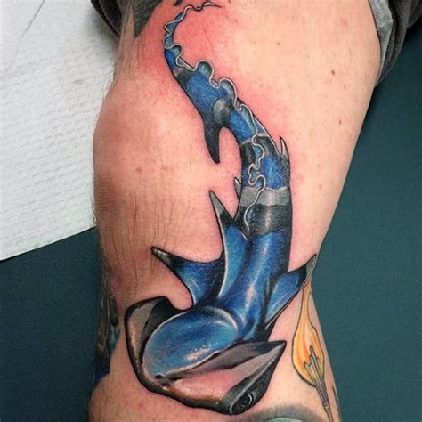 70 Epic Hammerhead Shark Tattoo Designs For Men 2023 Guide