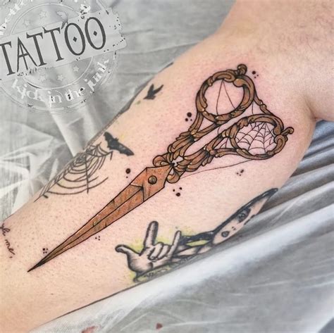 70 Scissors Tattoo Designs For Men 2023 Inspiration Guide