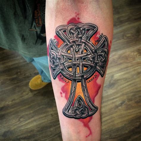 70 Traditional Celtic Cross Tattoo Designs Visual Representation Of Faith