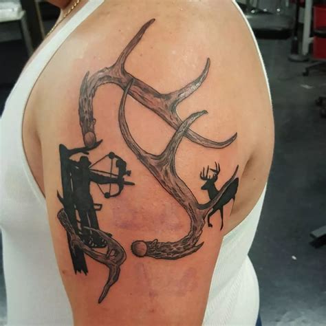 75 Best Hunting Tattoo Designs And Ideas Hobby Commitment 2019