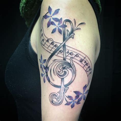 75 Best Music Tattoo Designs Meanings Notes Instruments 2019