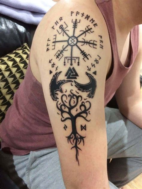 75 Best Viking Tattoo Ideas Symbolism Inspirational Guide 2022