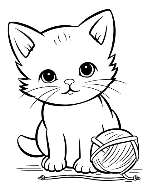 75 Cat Coloring Pages Fun Printable Sheets