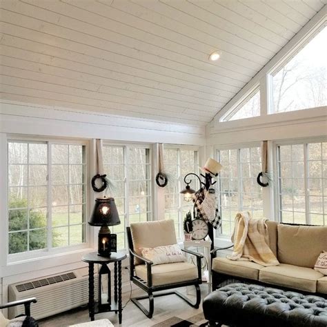 75 Farmhouse Sunroom Ideas You Amp 39 Ll Love April 2022 Houzz Farmhouse Sunroom Sunroom