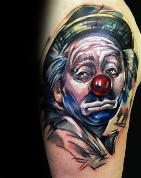 75 Freaky Clown Tattoos For Men 2023 Inspiration Guide