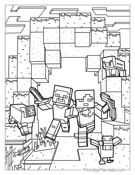 76 Minecraft Coloring Pages Free Pdf Printables Artofit