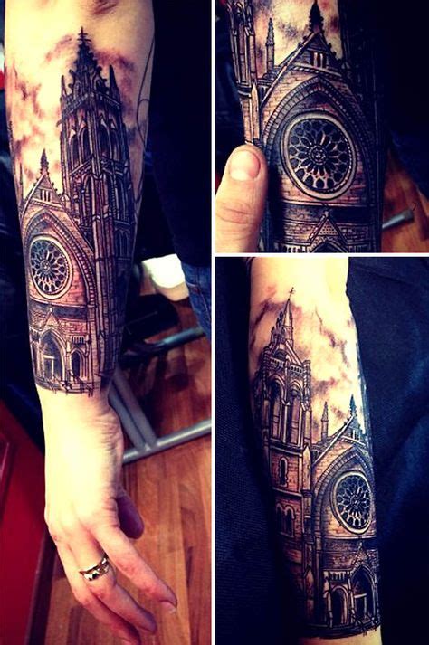 77 Best Cathedral Tattoo Ideas In 2021 Cathedral Tattoo Castle