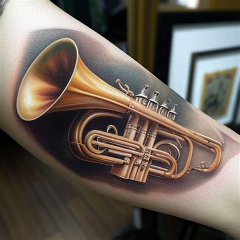 79 Trumpet Tattoo Ideas Tattooclue Com