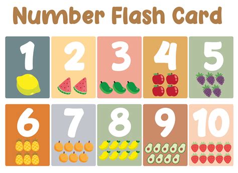 8 Best Images Of Printable Number Flash Cards 1 20 Free Printable Preschool Number Flash Cards