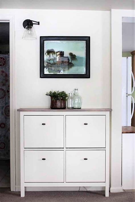 8 Easy Diy Ikea Hemnes Shoe Cabinet Hacks Shelterness