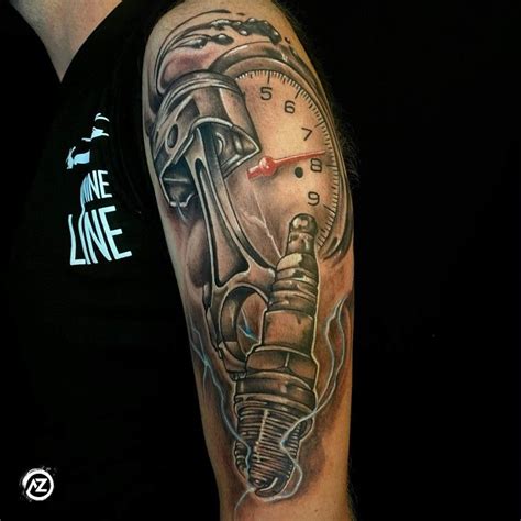 8 Gearhead Tattoos Ideas Tattoos Mechanic Tattoo Piston Tattoo