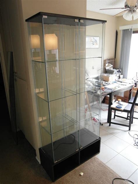 8 Ikea Display Case Builds Ideas Display Case Display Cabinet Glass