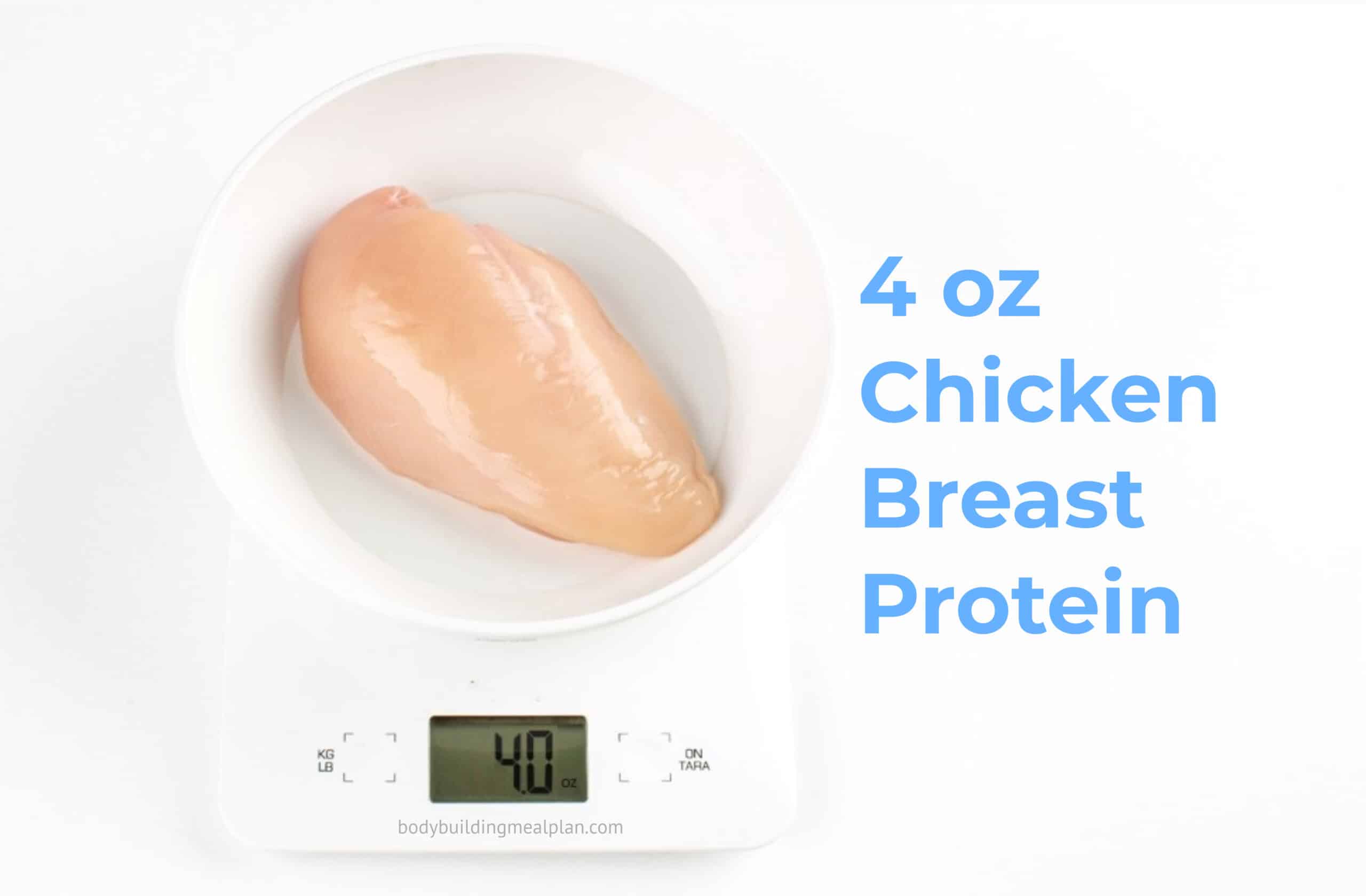 8 Oz Chicken Breast Protein Skinless Skin Raw Cooked Bone In Out