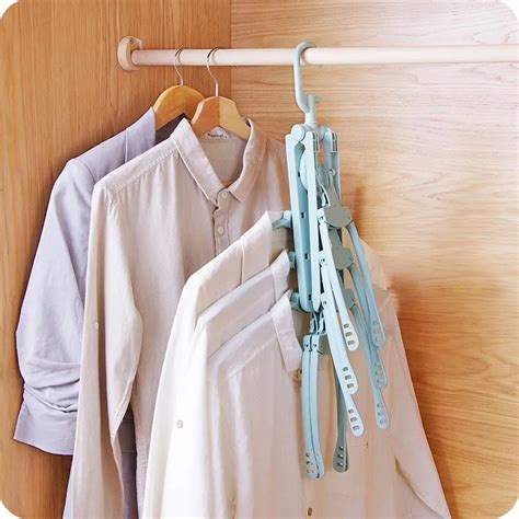 8 Pronged Space Saving Foldable Hanger Inspire Uplift