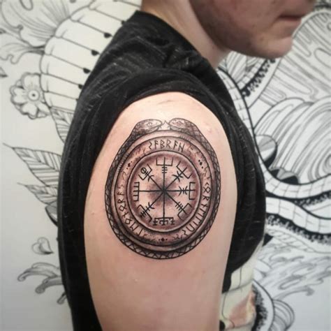 80 Viking Compass Tattoo Designs You Need To See Outsons