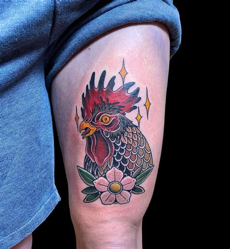 84 Rooster Tattoos Art And Symbolism