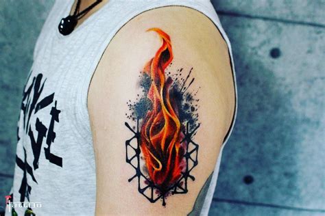 85 Flame Tattoo Designs Meanings For Men And Women 2019