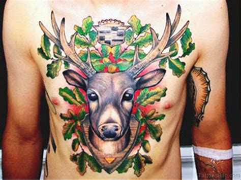 85 Tremendous Buck Tattoos On Chest Tattoo Designs Tattoosbag Com