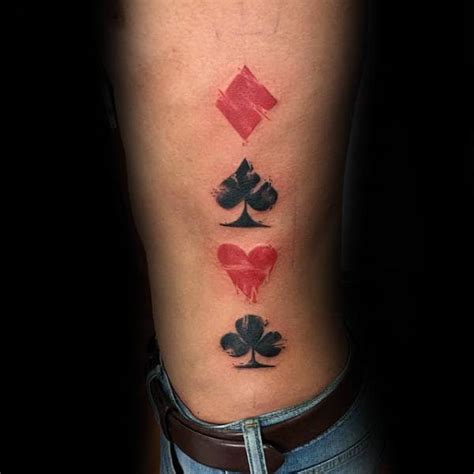 87 Playing Card Tattoos For Men 2023 Inspiration Guide