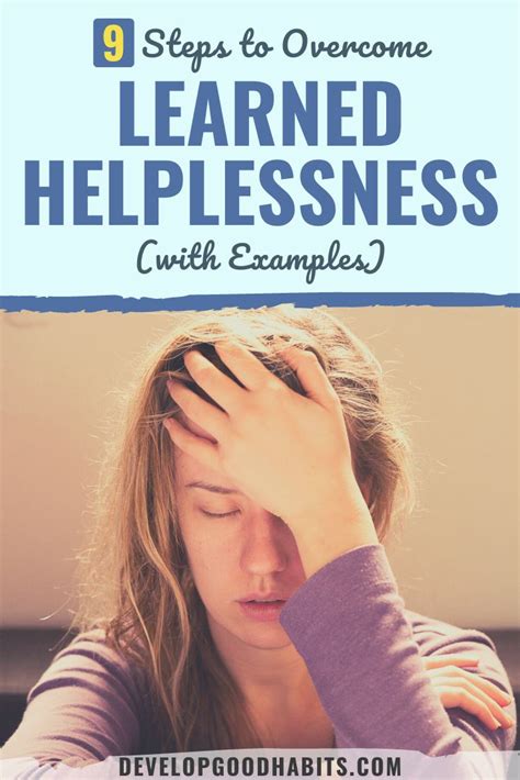 9 Steps To Overcome Learned Helplessness With Examples