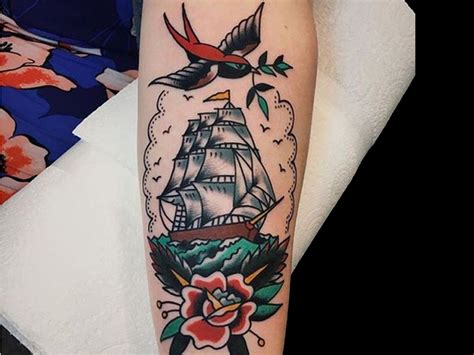 9 Stunning Ship Tattoo Designs And Ideas Styles At Life