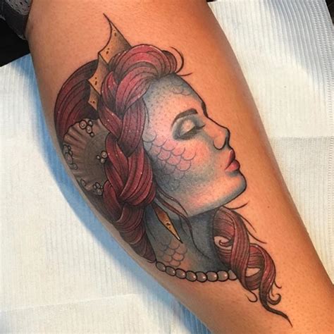 90 Best Little Mermaid Tattoos Designs Meaning 2019