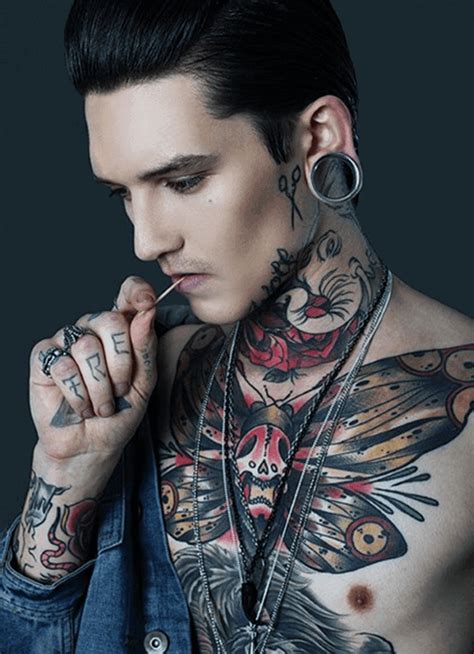 90 Face Tattoos For Men Masculine Design Ideas