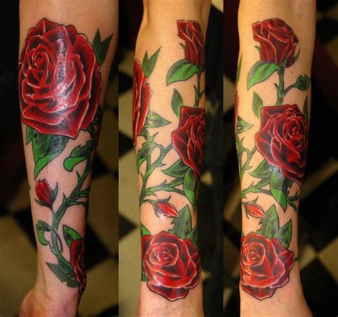 91 Beautiful Red Rose Tattoo Ideas Red Rose Tattoo Rose Tattoos For Women Tattoos For Women