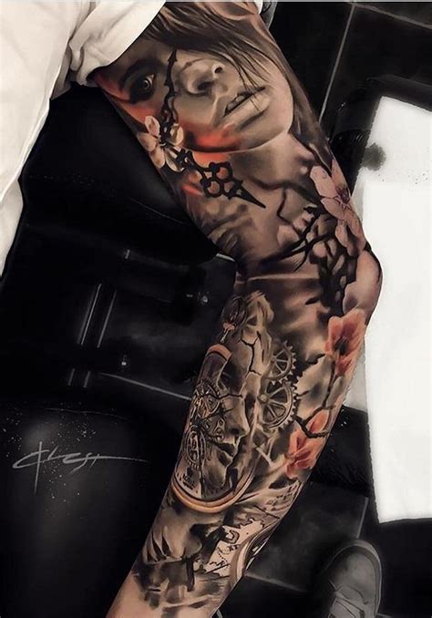 95 Awesome Examples Of Full Sleeve Tattoo Ideas Art And Design