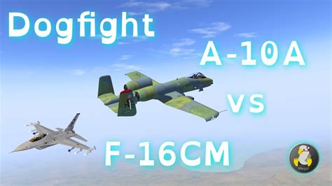 A 10 Vs F16 Dogfight