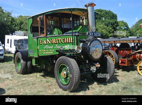 A 1930 Foden J Type Steam Powered Lorry On Display At The Torbay Steam