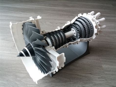 A 3D Printed Jet Engine R Thingscutinhalfporn