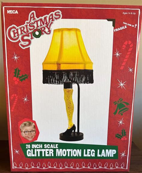 A Christmas Story 20 Inch Leg Lamp With Deluxe Clapper, 45% Off