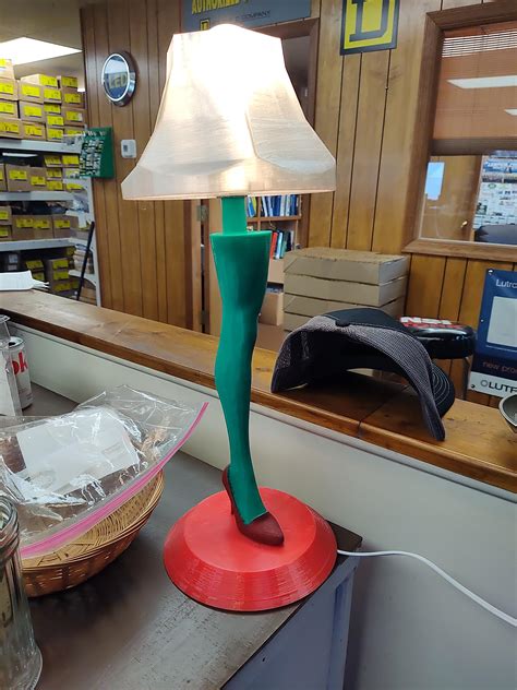 A Christmas Story Leg Lamp R 3Dprinting