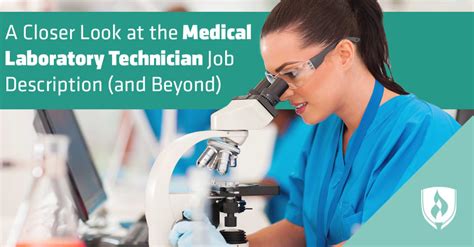 A Closer Look At The Medical Lab Technician Job Description And Beyond