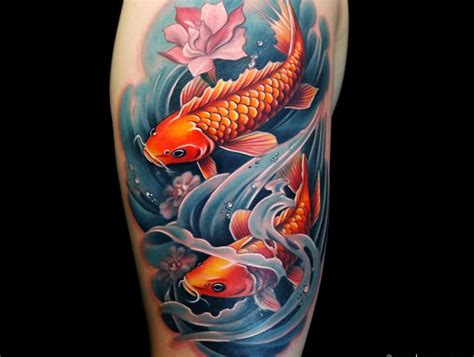 A Complete Guide To Koi Fish Tattoo Koi Tattoo Design Koi Tattoo