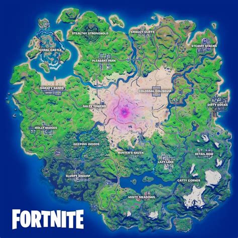 A Detailed Exploration Of Fortnite Chapter 1 Season 5 The Map That