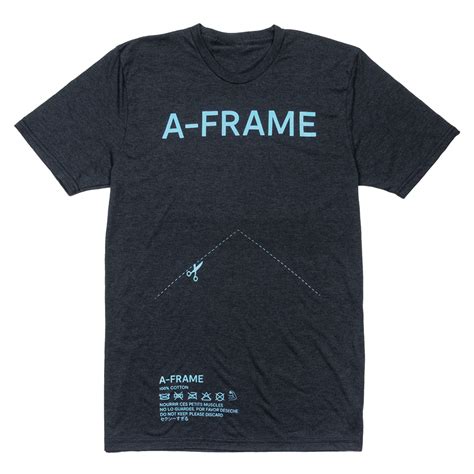 A Frame Shirt Always Train