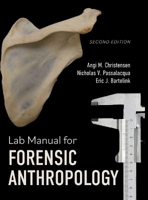 A Laboratory Manual For Forensic Anthropology By Christensen Angi M