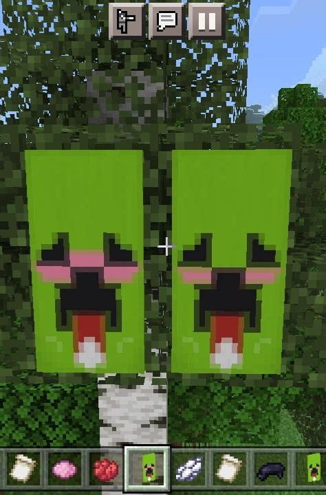 A Minecraft Creeper R Cursedminecraftbanner