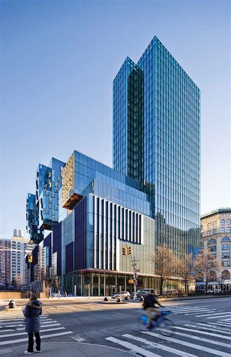 A Modulated Glass Facade Brings Together Wide Ranging Uses At Nyu