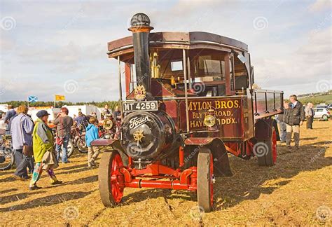 A Rare Foden Steam Lorry On Show At Roseisle Editorial Photography Image Of Scottish Design