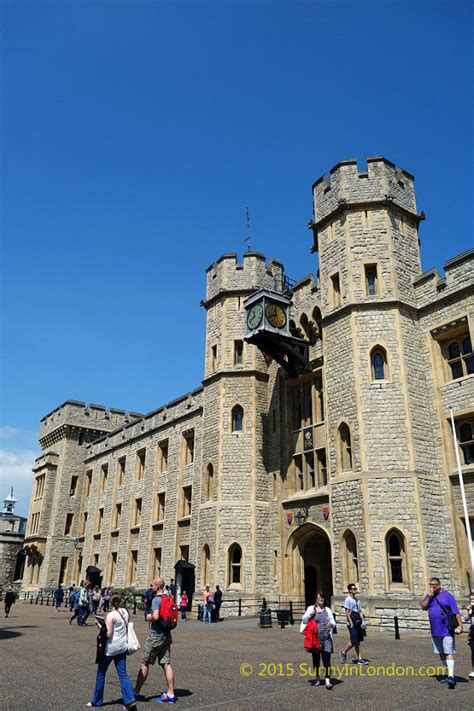 A Test To Tour The Tower Of London Sunny In London