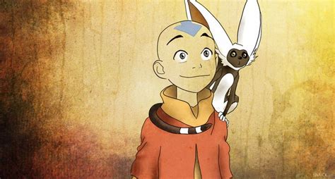 Aang And Momo By Ynnck On Deviantart Aang And Momo Aang Avatar Aang