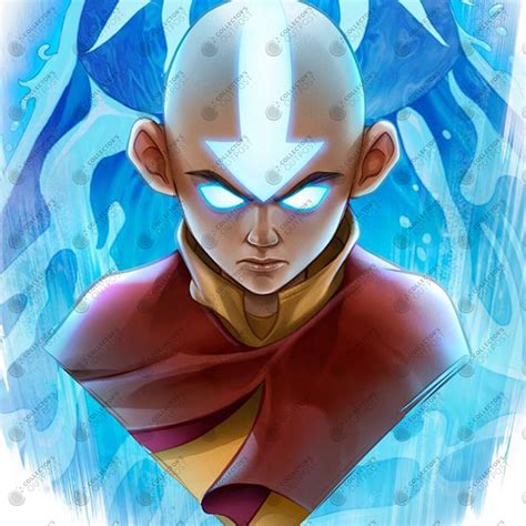 Aang Water Spirit Avatar The Last Airbender Legacy Series Portrait