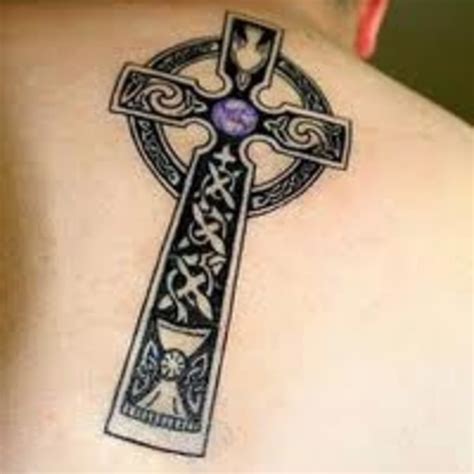 Abstract Tribal Celtic Cross Tattoo Idea Tattoos Wizard Designs