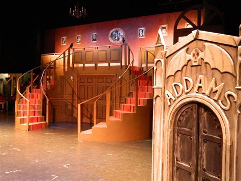 Addams Family Set Design