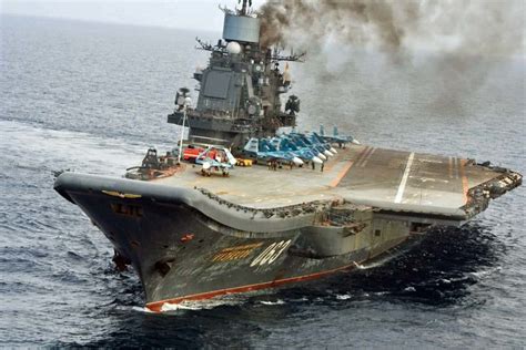 7 Facts About Admiral Kuznetsov Aircraft Carrier