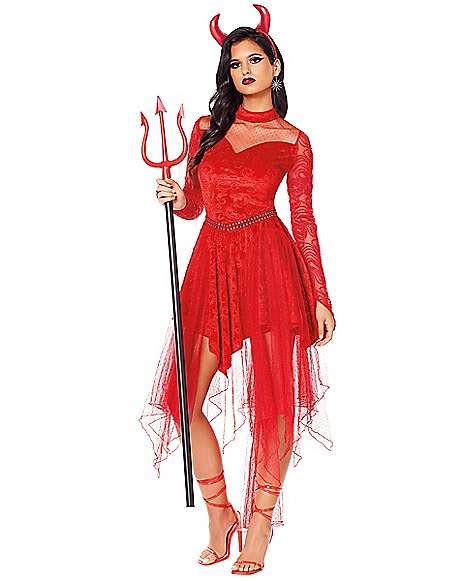 Adult Devious Devil Costume Spirithalloween Com